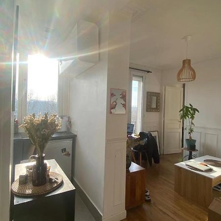 Appartement Ensoleille, Central Et Tout Equipe Avec Vue Tour Eiffel Et Pantheon Paříž Exteriér fotografie
